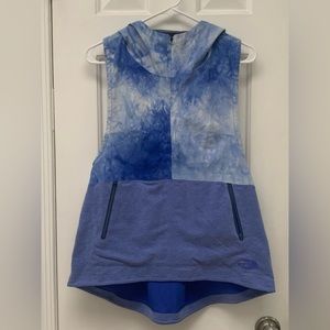 The North Face Terra Metro hooded 1/2 zip vest - medium